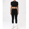 Женский комплект T-shirt + leggings Skin model 153